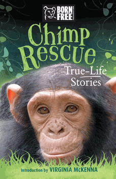 Born Free chimp rescue graphic