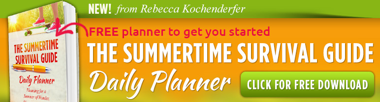 The Summertime Survival Guide for Parents Daily Planner is Free