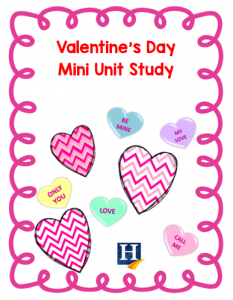 FREE Valentine's Day Mini Unit Study