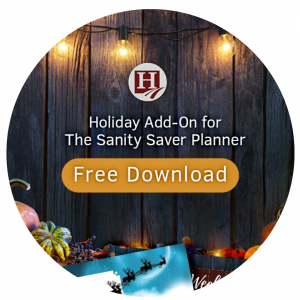 Holiday Planner Add-On Pack