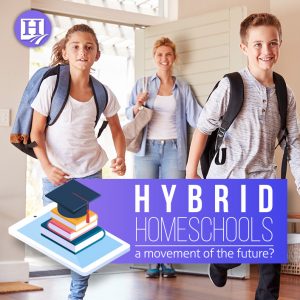 What is hybrid homeschooling and does it work?