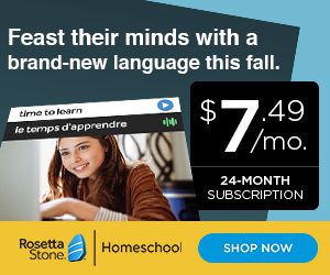 Rosetta Stone Languages - Homeschool gift