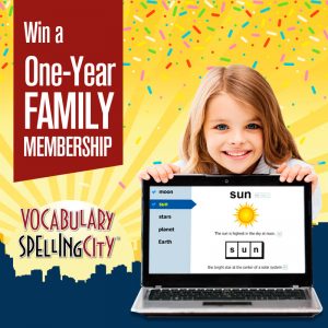 Vocabulary Spelling City Giveaway!