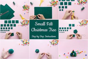 Small Felt Christmas Tree Project
