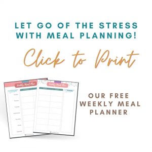 Create a Meal Plan that Works