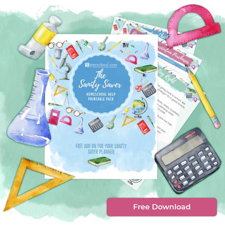 Homeschool Help Printable Pack | Homeschool .com