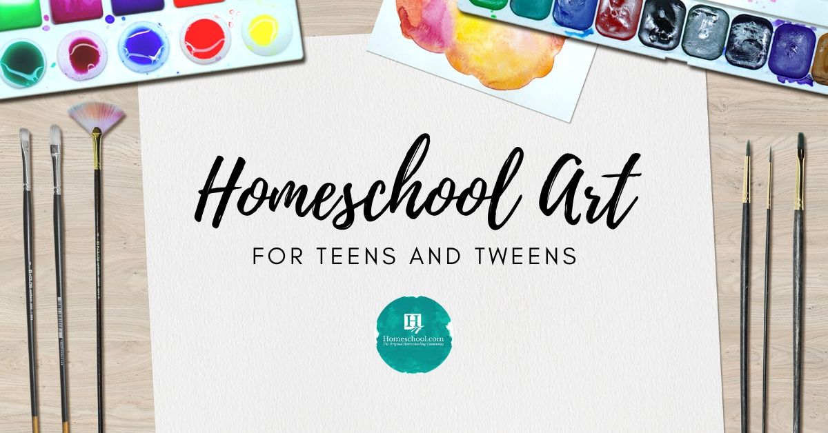 Homeschool Art Projects for Teens / Tweens
