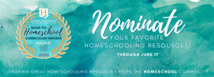 Nominate Your Homeschooling Favorites!