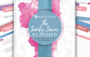 Sanity Saver Homeschool Mom Planner Jamie Gaddy