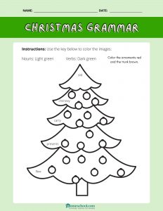 Christmas Homeschool Printable