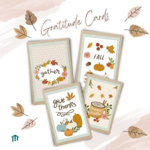 Gratitude Cards to Print